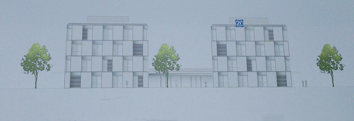 ZF Saarbrücken Neubau Bürogebäude